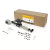 StarTech.com Cubicle Monitor Mount - Cubicle Wall Single Monitor Hanger - Up to 34 inch VESA Mount Display - Height Adjustable Ergonomic Office Cubicle Hanging Flat Panel Hook & Clamp Bracket