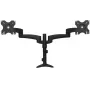 StarTech.com Desk-Mount Dual Monitor Arm - Articulating, Clamp, 13.6 kg, 30.5 cm (12 inch), 61 cm (24 inch), 100 x 100 mm, Black