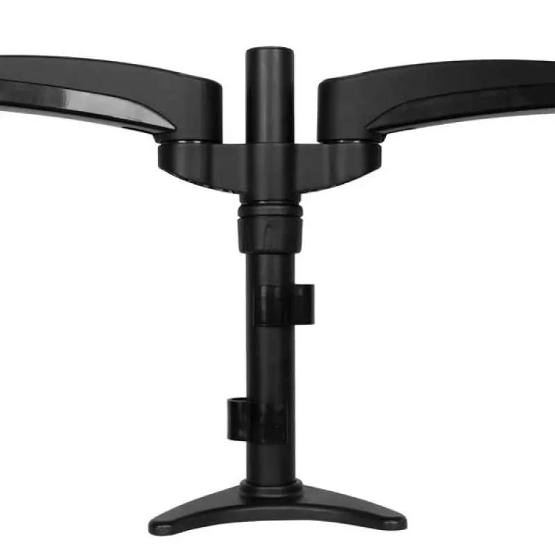 StarTech.com Desk-Mount Dual Monitor Arm - Articulating, Clamp, 13.6 kg, 30.5 cm (12 inch), 61 cm (24 inch), 100 x 100 mm, Black