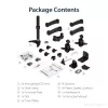 StarTech.com Desk-Mount Dual Monitor Arm - Articulating, Clamp, 13.6 kg, 30.5 cm (12 inch), 61 cm (24 inch), 100 x 100 mm, Black