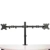 StarTech.com Desk Mount Dual Monitor Arm - Desk Clamp / Grommet VESA Monitor Mount for up to 32 inch Displays - Ergonomic Articulating Monitor Arm - Height Adjustable/Tilt/Swivel/Rotating