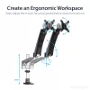 StarTech.com Desk-Mount Dual Monitor Arm - Full Motion Articulating - Premium