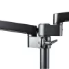 StarTech.com Desk Mount Dual Monitor Arm, Full Motion Monitor Mount for 2x VESA Displays up to 32 inch (17.6lb/8kg), Height Adjustable, Clamp/Grommet Mount, Mechanical Spring
