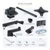 StarTech.com Desk Mount Dual Monitor Arm, Full Motion Monitor Mount for 2x VESA Displays up to 32 inch (17.6lb/8kg), Height Adjustable, Clamp/Grommet Mount, Mechanical Spring