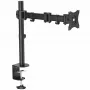 StarTech.com Desk Mount Monitor Arm for up to 34 inch (8 kg) VESA Compatible Displays - Articulating Pole Mount Single Monitor Arm - Ergonomic Height Adjustable Monitor Mount - Desk Clamp/Grommet