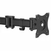 StarTech.com Desk Mount Monitor Arm for up to 34 inch (8 kg) VESA Compatible Displays - Articulating Pole Mount Single Monitor Arm - Ergonomic Height Adjustable Monitor Mount - Desk Clamp/Grommet