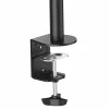 StarTech.com Desk Mount Monitor Arm for up to 34 inch (8 kg) VESA Compatible Displays - Articulating Pole Mount Single Monitor Arm - Ergonomic Height Adjustable Monitor Mount - Desk Clamp/Grommet