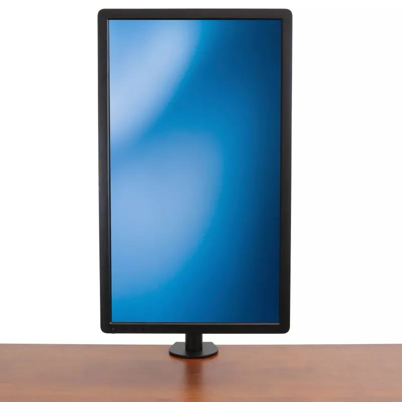 StarTech.com Desk Mount Monitor Arm for up to 34 inch (8 kg) VESA Compatible Displays - Articulating Pole Mount Single Monitor Arm - Ergonomic Height Adjustable Monitor Mount - Desk Clamp/Grommet