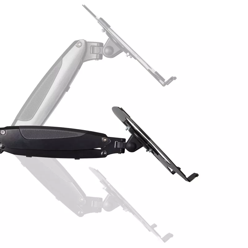 StarTech.com Desk Mount Laptop Arm - Full Motion Articulating Arm for Laptop or Single 34 inch Monitor - VESA Mount Laptop Tray Bracket - Ergonomic Adjustable Notebook Stand - Desk-Clamp