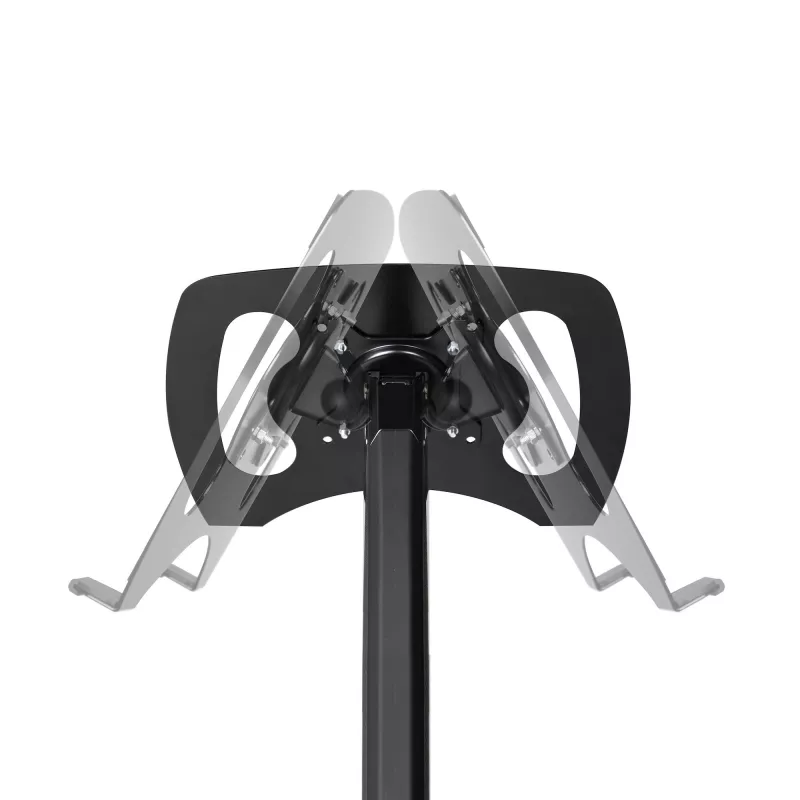 StarTech.com Desk Mount Laptop Arm - Full Motion Articulating Arm for Laptop or Single 34 inch Monitor - VESA Mount Laptop Tray Bracket - Ergonomic Adjustable Notebook Stand - Desk-Clamp