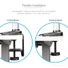 StarTech.com Desk Mount Laptop Arm - Full Motion Articulating Arm for Laptop or Single 34 inch Monitor - VESA Mount Laptop Tray Bracket - Ergonomic Adjustable Notebook Stand - Desk-Clamp