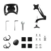 StarTech.com Desk Mount Laptop Arm - Full Motion Articulating Arm for Laptop or Single 34 inch Monitor - VESA Mount Laptop Tray Bracket - Ergonomic Adjustable Notebook Stand - Desk-Clamp
