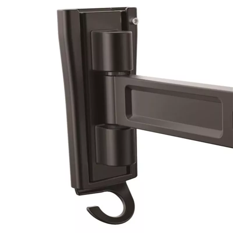 StarTech.com Wall-Mount Monitor Arm - Single Swivel, 15 kg, 33 cm (13 inch), 68.6 cm (27 inch), 75 x 75 mm, 100 x 100 mm, Black