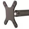 StarTech.com Wall-Mount Monitor Arm - Single Swivel, 15 kg, 33 cm (13 inch), 68.6 cm (27 inch), 75 x 75 mm, 100 x 100 mm, Black