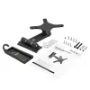 StarTech.com Wall-Mount Monitor Arm - Single Swivel, 15 kg, 33 cm (13 inch), 68.6 cm (27 inch), 75 x 75 mm, 100 x 100 mm, Black