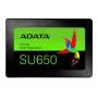 2.5 inch SATA III SSD ADATA SU650 960 GB — 520 MB/s read, 450 MB/s write, SLC cache