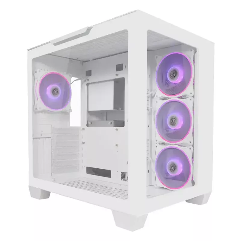 PC Case LC-Power Gaming 807W Midi Tower White