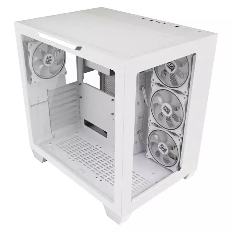 PC Case LC-Power Gaming 807W Midi Tower White