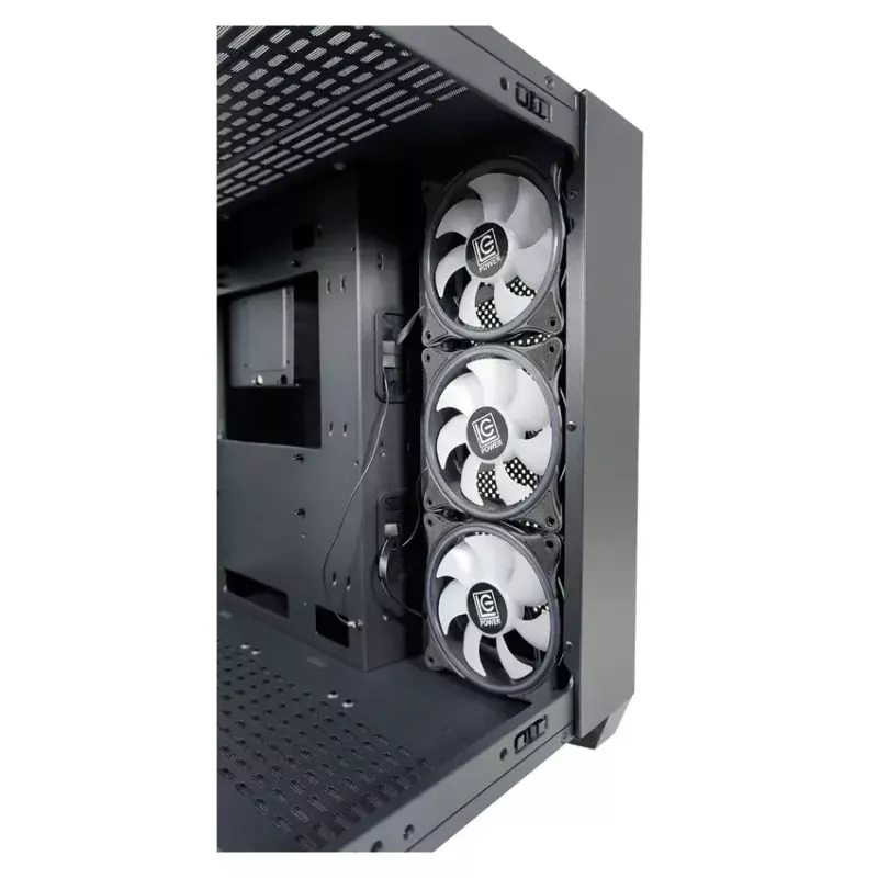 PC Case LC-Power 809B Midi Tower Black