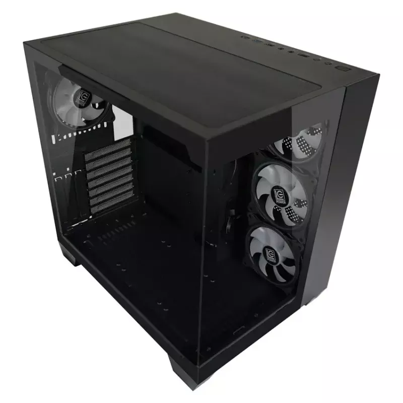 PC Case LC-Power 809B Midi Tower Black