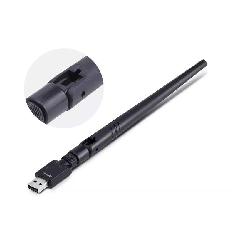 StarTech.com USB Bluetooth 5.3 Class 1 Adapter Dongle for PC/Laptop, Long-Range Connectivity for Keyboard, Mouse, Audio Streaming and PAN Networking, Windows/Linux