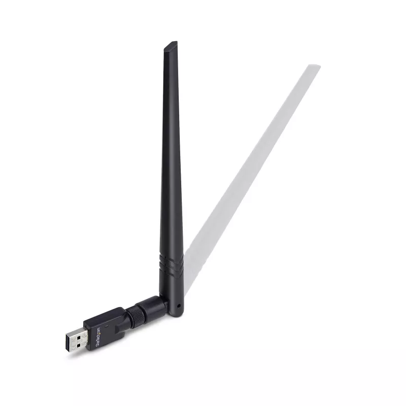 StarTech.com USB Bluetooth 5.3 Class 1 Adapter Dongle for PC/Laptop, Long-Range Connectivity for Keyboard, Mouse, Audio Streaming and PAN Networking, Windows/Linux