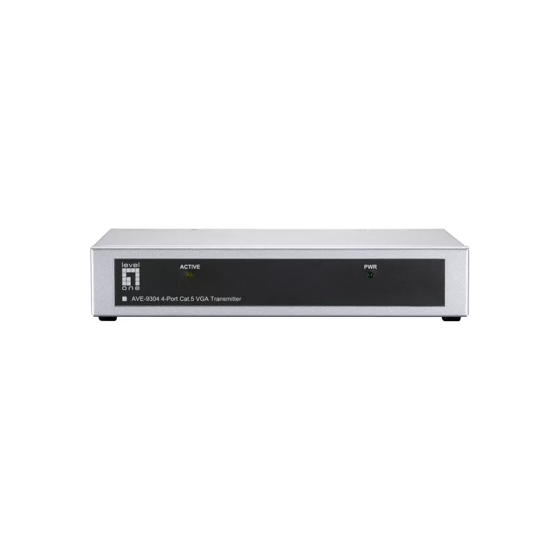 AV transmitter LevelOne 4-Port Cat.5 VGA Transmitter