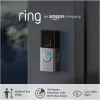 Video intercom system RING B0B2BNM4PV — wireless, 1920×1080 max video, nickel finish, Wi‑Fi (802.11b/g/n/ax)