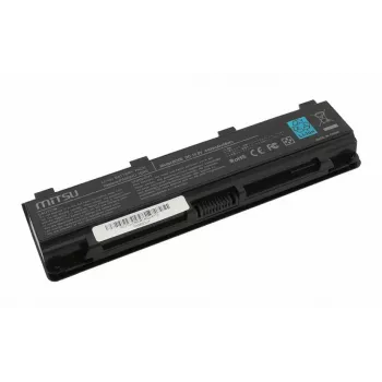 MITSU laptop battery for Toshiba C850 / L800 / S855, 4400 mAh, 10.8–11.1 V