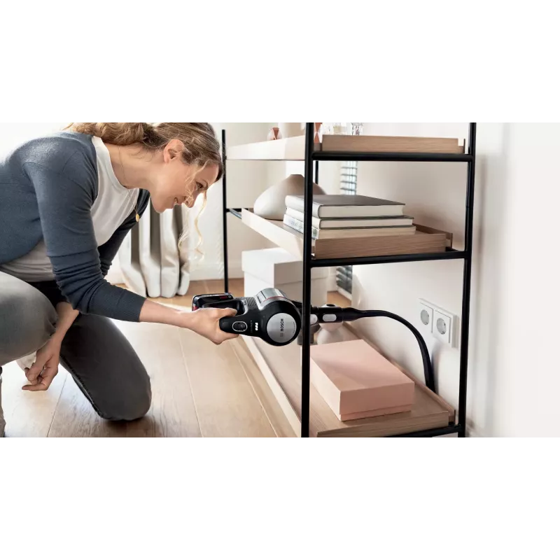 Bosch BCS712XXL stick vacuum/electric broom Battery Dry Bagless 0.3 L Black 3 Ah