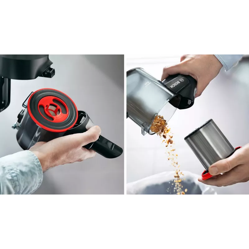 Bosch BCS712XXL stick vacuum/electric broom Battery Dry Bagless 0.3 L Black 3 Ah