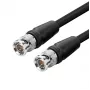Coaxial cable Microconnect BNC-HDSDI-5M BNC RG-6 5m Black