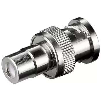 Microconnect BNCRCAADAPTOR1 cable gender changer BNC RCA Metallic