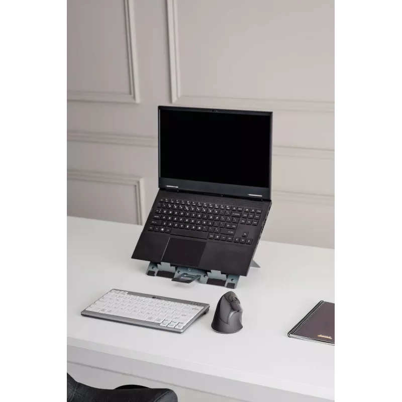 BakkerElkhuizen FlexTop 270, Laptop stand, Grey, Aluminium, 25.4 cm (10 inch), 40.6 cm (16 inch), 3 kg