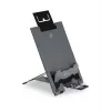 BakkerElkhuizen Ergo-Q Hybrid Pro, Laptop stand, Black, Dark Grey, Aluminium, Rubber, Steel, 25.4 cm (10 inch), 40.6 cm (16 inch), 25.4 cm (10 inch)