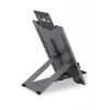 BakkerElkhuizen Ergo-Q Hybrid Pro, Laptop stand, Black, Dark Grey, Aluminium, Rubber, Steel, 25.4 cm (10 inch), 40.6 cm (16 inch), 25.4 cm (10 inch)