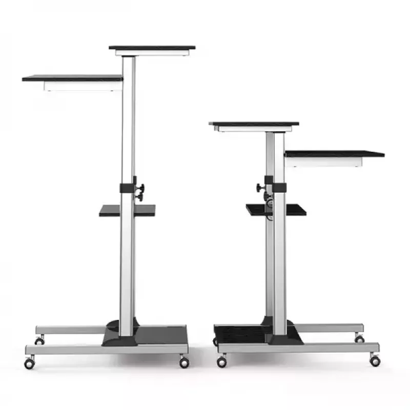 Computer Desk LogiLink BP0070 Black Grey