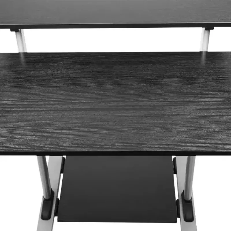Computer Desk LogiLink BP0070 Black Grey