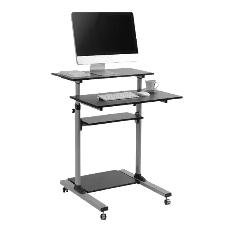 Computer Desk LogiLink BP0070 Black Grey