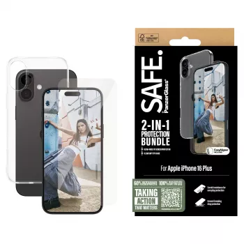 PanzerGlass SAFE. by ® 2-in-1 Protection Bundle iPhone '24 6.7 inch