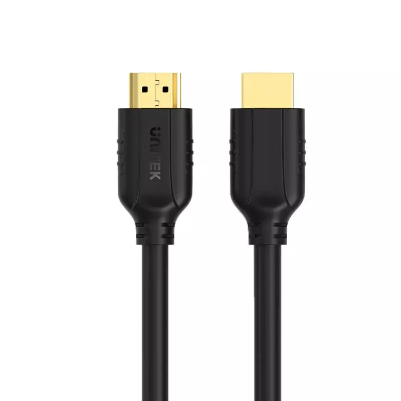 HDMI cable Unitek C11079BK-10M — 10 m, HDMI Type A to Type A, Black, supports up to 4096×3112