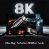 HDMI cable Unitek C11085GY01-20M 20 m HDMI 2.1 48 Gbit/s 4K@144Hz 8K@60Hz Black
