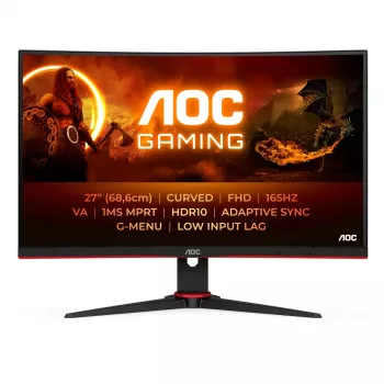 AOC G2 C27G2E/BK computer monitor 68.6 cm (27 inch) 1920 x 1080 pixels Full HD Black, Red