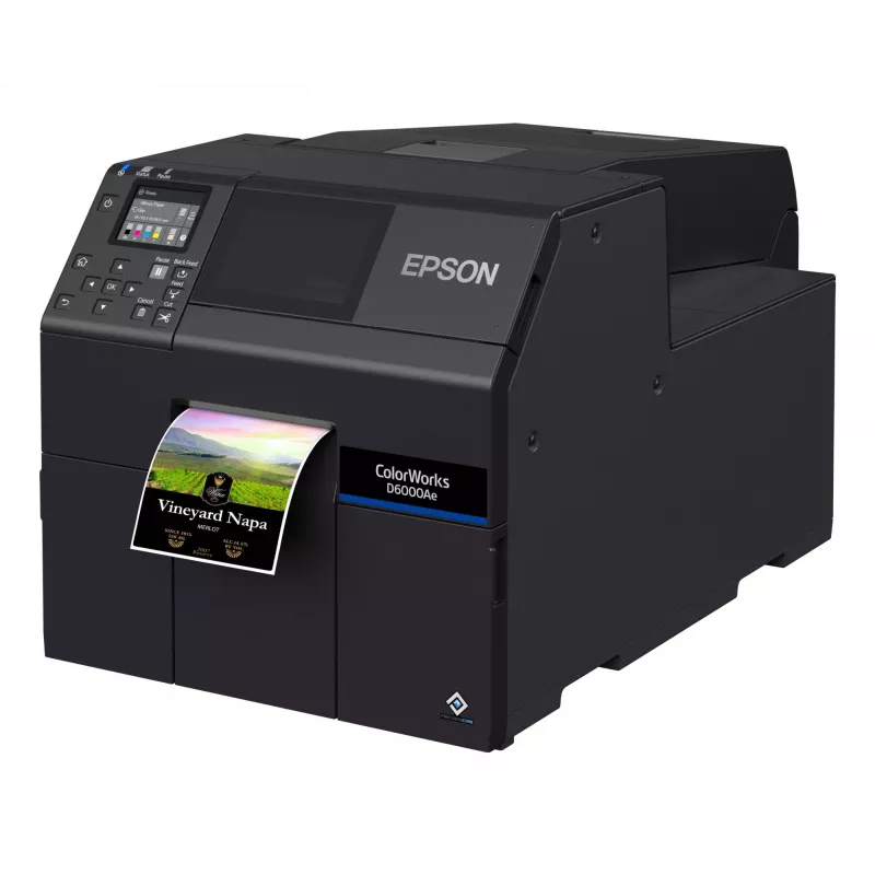 Epson ColorWorks D6000Ae label printer Thermal transfer Colour 1200 x 1200 DPI 119 mm/sec Wired Ethernet LAN