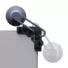 Car magnetic screen holder Baseus MaxView Gray for smartphone and tablet mounting on vehicle display