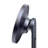 Car magnetic screen holder Baseus MaxView Gray for smartphone and tablet mounting on vehicle display