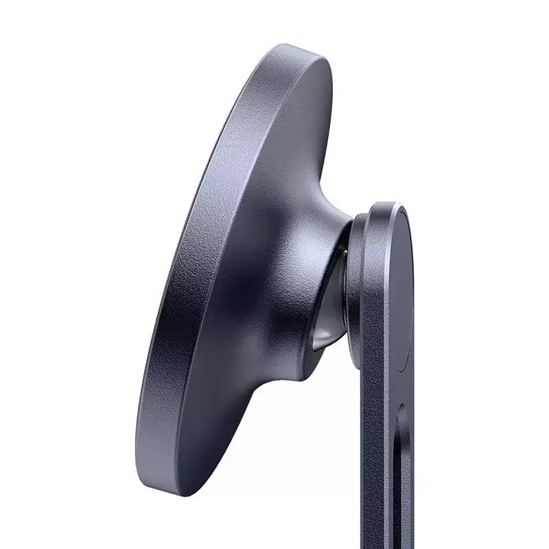 Car magnetic screen holder Baseus MaxView Gray for smartphone and tablet mounting on vehicle display