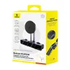 Car magnetic screen holder Baseus MaxView Gray for smartphone and tablet mounting on vehicle display
