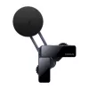 Car magnetic screen holder Baseus MaxView Gray for smartphone and tablet mounting on vehicle display
