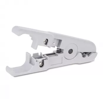 StarTech.com Network Cable Stripper and Cutter, Professional Wire Stripper for UTP/FTP/STP/Coax Cables, Rotary Wire Stripping and Cutting Tool